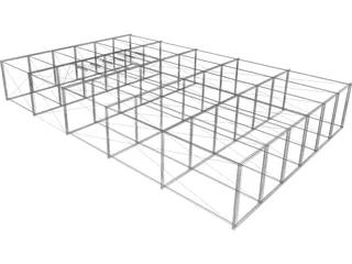 Closet 3D Model preview