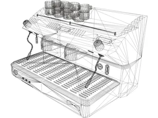 Coffee Machine 3D Model preview