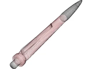 Fancy Pen 3D Model preview
