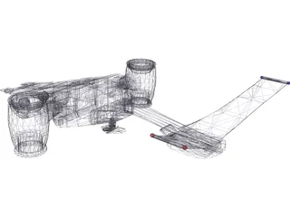Hunter Killer 3D Model preview