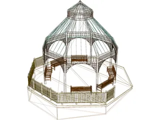 Gazebo 3D Model preview