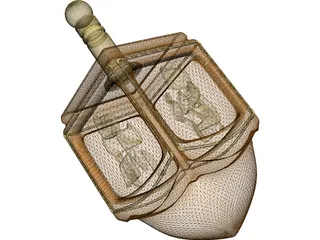 Dreidel 3D Model preview