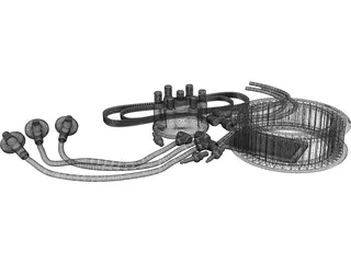 Auto Parts 3D Model preview