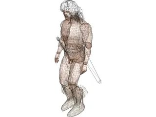 Conan the Barbarian 3D Model preview