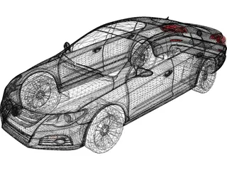 Volkswagen Passat 3D Model preview