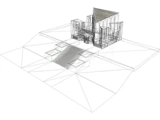 Supreme Court of Pakistan 3D Model preview