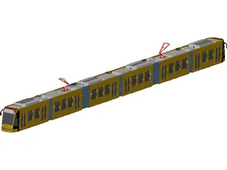 Train 3D Model preview