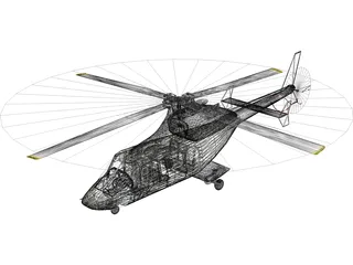 Bell 430 3D Model preview