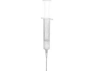 Syringe 3D Model preview