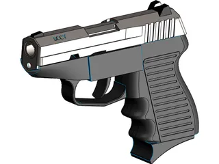 Sccy CPX-1 3D Model preview