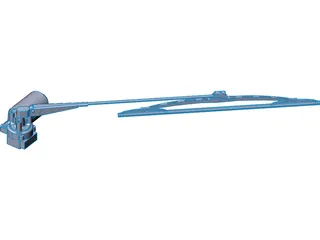 Windshield Wiper 3D Model preview