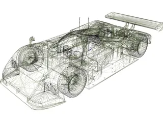 Mazda 787B (1991) 3D Model preview
