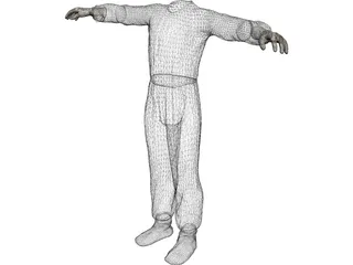 Cloth Surgical 3D Model preview