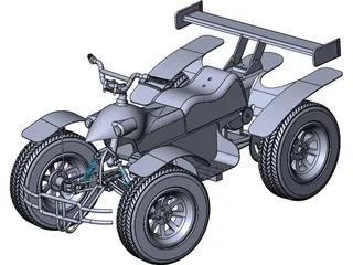 Quad Concept 3D Model preview
