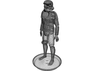 Star Wars Stormtrooper 3D Model preview
