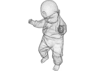 Child 3D Model preview