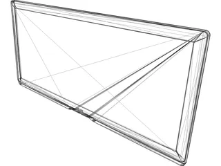 TV Philips 3D Model preview