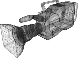 Video Camera 3D Model preview