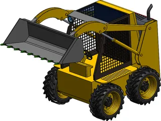 Bobcat 3D Model preview