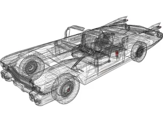 Cadillac Eldorado Biarritz (1959) 3D Model preview