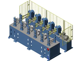 Roll Forming 3D Model preview
