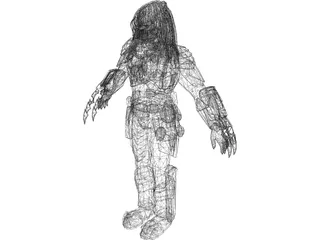 Predator 3D Model preview