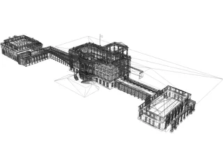 White House 3D Model preview