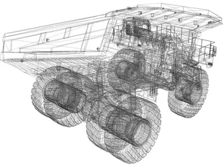 Caterpillar 797 3D Model preview