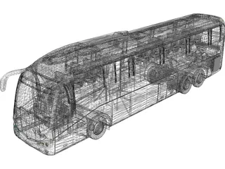 Irizar PB Bus 3D Model preview