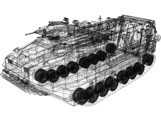 AAV-7A1 3D Model preview