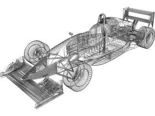 Formula Renault 3D Model preview
