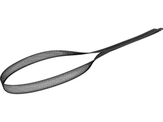 Lanyard 3D Model preview