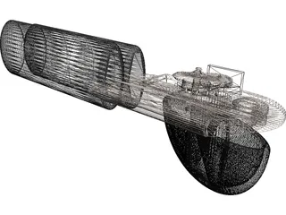Can Opener 3D Model preview
