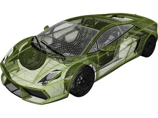 Lamborghini Gallardo 3D Model preview