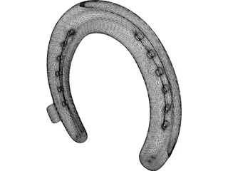 Horse Shoe 3D Model preview