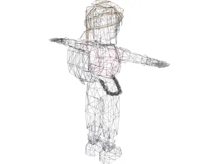 Pan 3D Model preview