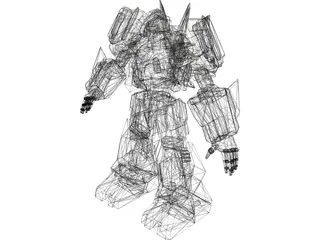 Vortex Walker 3D Model preview