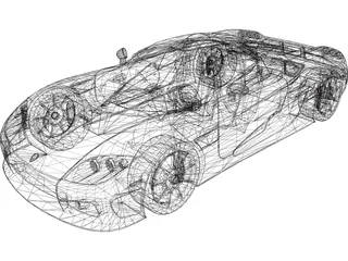 Koenigsegg CCX 3D Model preview