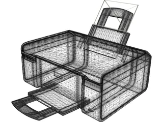 Epson Printer 3D Model preview