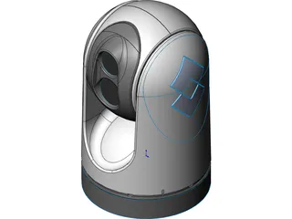 Flir M-Series Marine Camera 360 Degrees 3D Model preview
