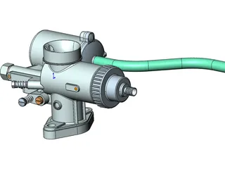 Jikov Czech Carburetor 3D Model preview