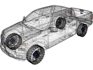 Ford F-150 (2015) 3D Model preview