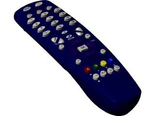 Remote Control 3D Model preview