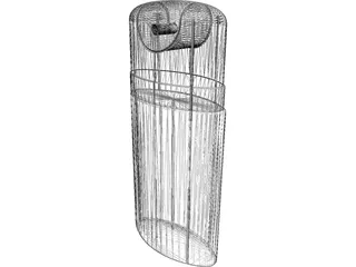 Perfume Paco Rabanne XS 3D Model preview