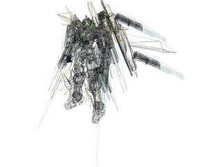 Gundam Nadleeh 3D Model preview