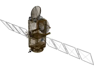 Jason-1 Satellite 3D Model preview