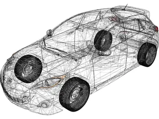 Mazda 3 MPS (2010) 3D Model preview