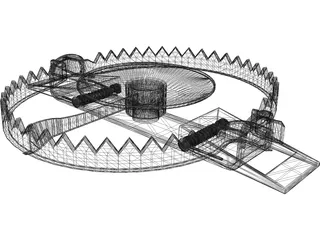 Steel Trap 3D Model preview