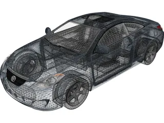 Toyota Camry Solara Coupe (2006) 3D Model preview