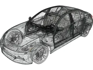 Infiniti G37 Sedan (2009) 3D Model preview